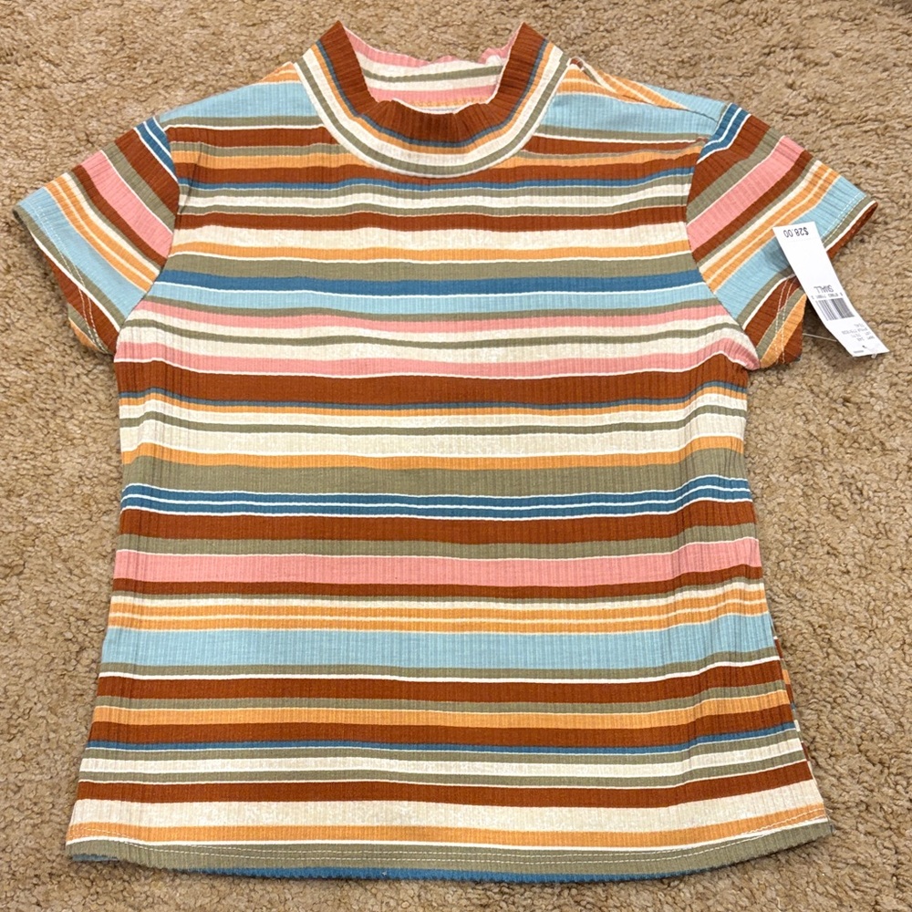 NWT Iz Girl Striped Top